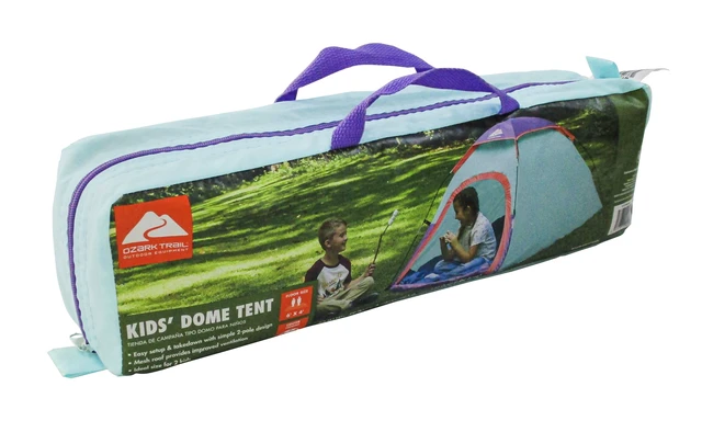 Alt view image 6 of 6 - Ozark Trail Kid's Dome Tent, 6' x 4' x 34', 6lb, for 2 Kids