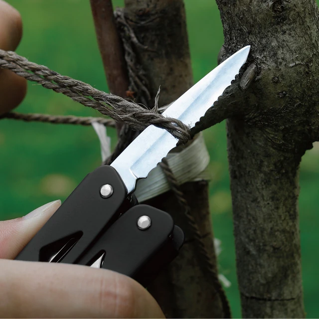 Alt view image 5 of 6 - Ozark Trail Trailside 12-in-1 Pliers-Based Multitool, Black