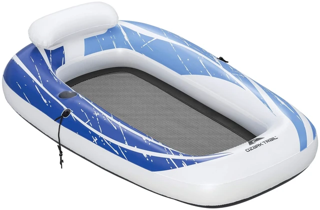 Main image of Ozark Trail Sol Venture 74 in Blue Mesh Single Lounge Float