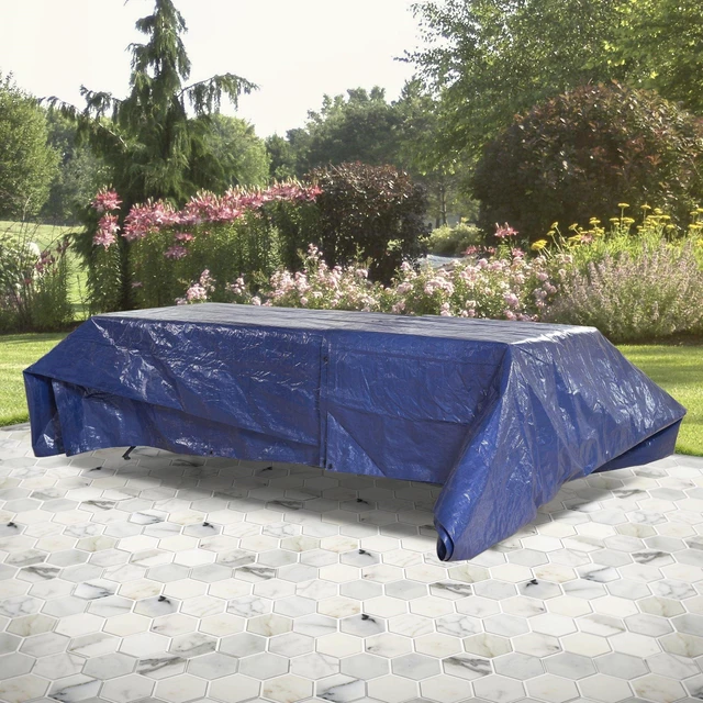 Alt view image 3 of 6 - Ozark Trail Medium-Duty Polyethylene Tarp 6ft x 8ft