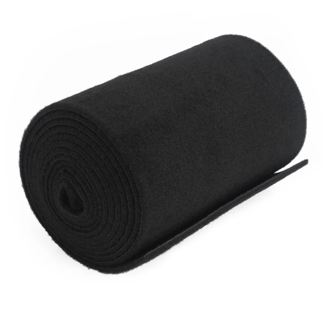 Alt view image 5 of 7 - Ozark Trail Marine Boat Trailer Bunk Carpet Replacement Padding, Black