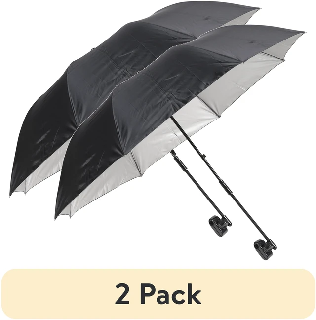 Main image of 2 Pack Ozark Trail Chair Umbrella with Universal Clamp, Adult, Black