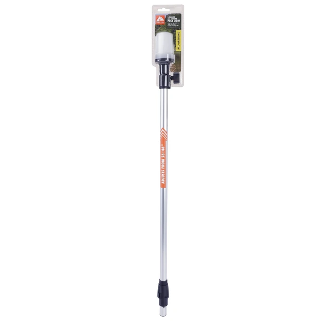 Alt view image 4 of 6 - Ozark Trail BT6239 Marine White All-Around Boat Pole Light