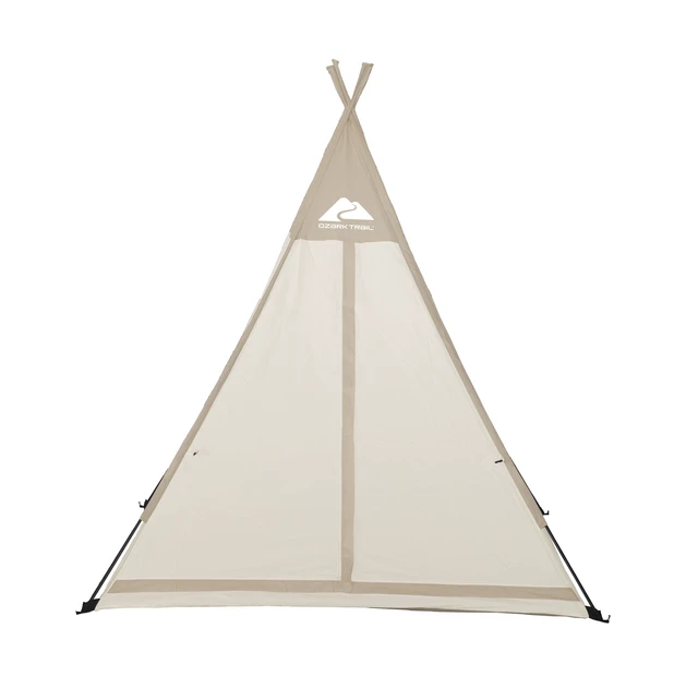 Alt view image 6 of 6 - Ozark Trail Kids Teepee Tent, 5' x 5' x 60", Ages 2-12