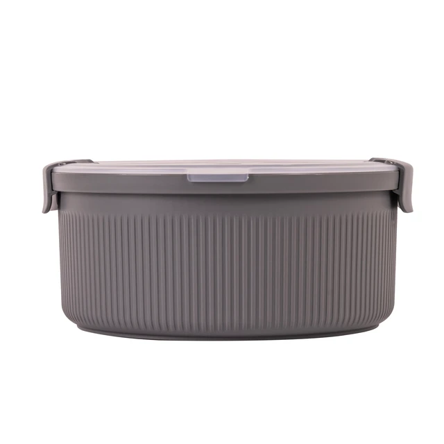 Alt view image 3 of 6 - Mainstays 47oz Round Grey Food Storage Container