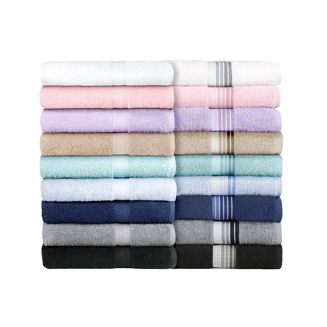 Alt view image 5 of 7 - Mainstays Basic Washcloth 4-Pack, White, 100% Cotton