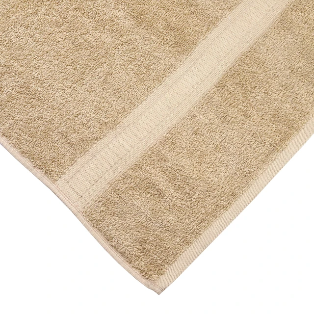 Alt view image 6 of 6 - Mainstays Basic Bath Towel (2-Pack), 100% Cotton, Tan