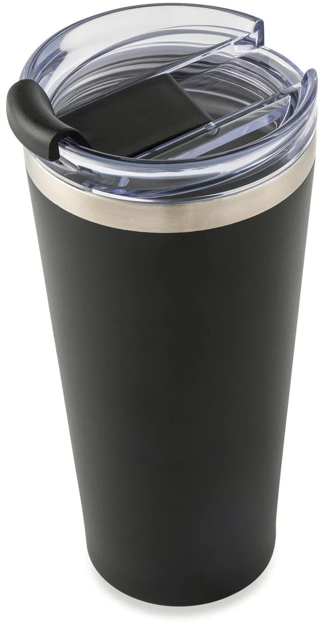 Main image of Mainstays 20oz Stainless Steel Tumbler, Black