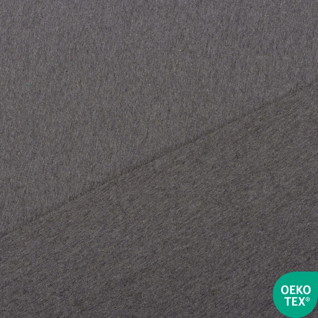 Alt view image 6 of 6 - Mainstays Cotton-Rich Extra Soft Jersey Queen Bed Sheet Set, Charcoal, 4 Pieces