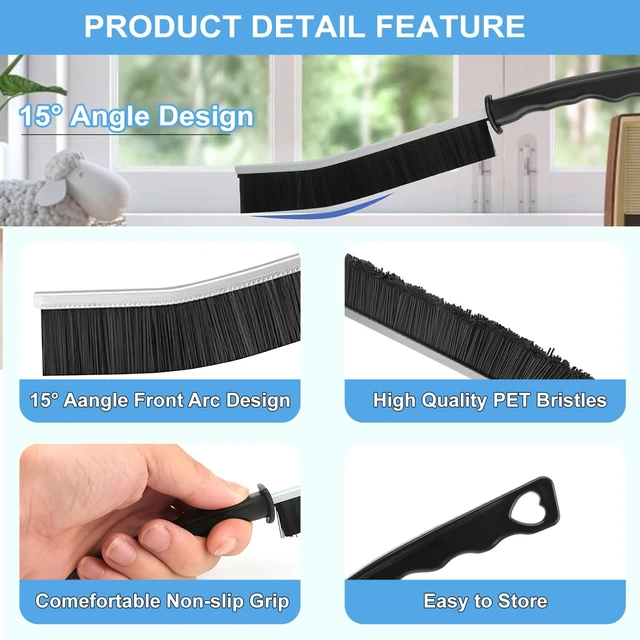 Alt view image 3 of 6 - Dfacio 11Pcs Crevice Cleaning Brush Set, Multi-Purpose Cleaning Supplies