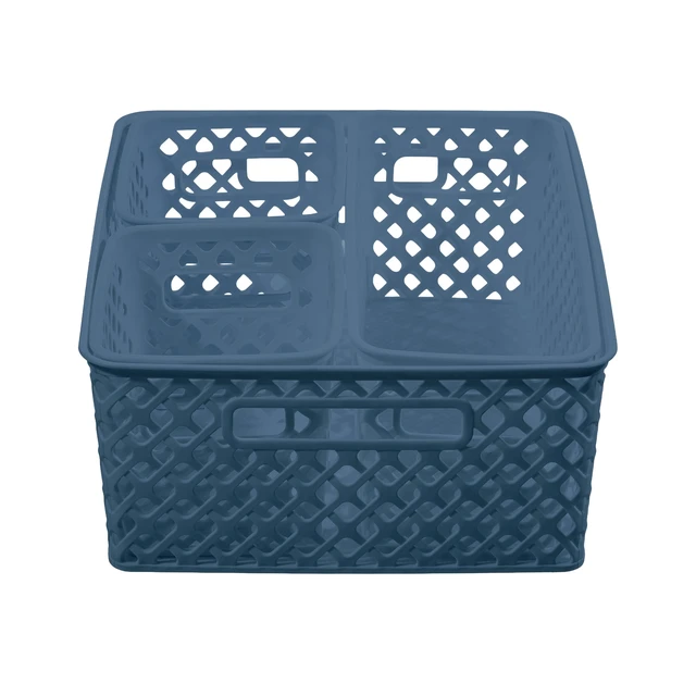 Alt view image 2 of 6 - Deco Basket Moonlight Blue, 4Pcs, Pack of 2