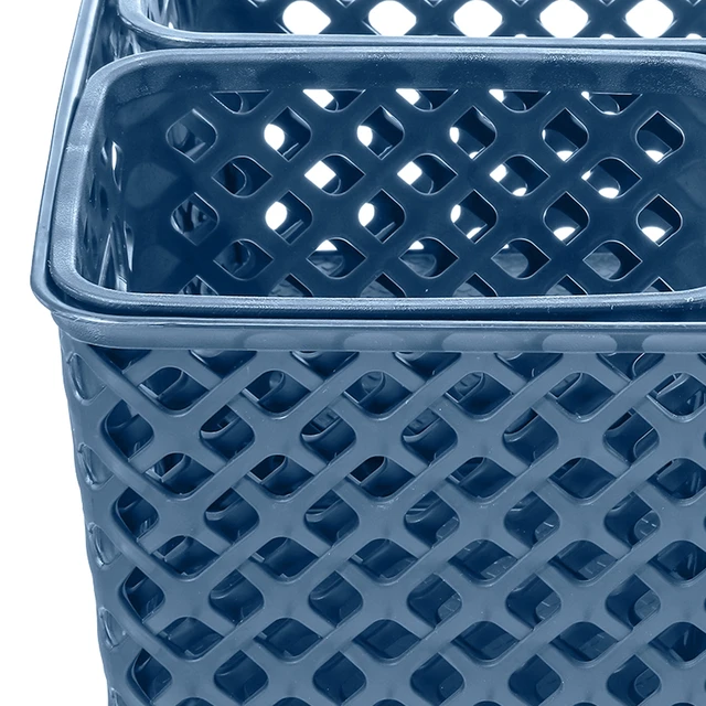 Alt view image 6 of 6 - Deco Basket Moonlight Blue, 4Pcs, Pack of 2
