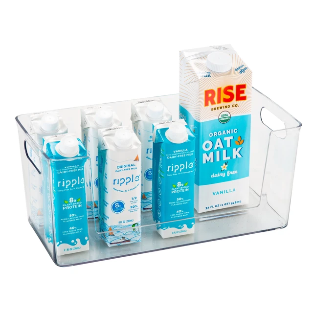 Alt view image 5 of 6 - Simplify Rectangular Cabinet Organizer Basket Bin, Clear