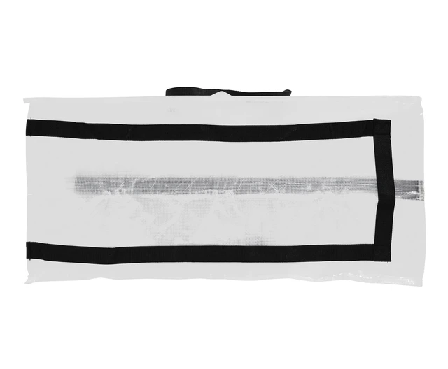 Alt view image 5 of 5 - Mainstays 20Gallon Clear Heavy Duty Storage and Moving Bag with Dual Handles and Backpack Straps