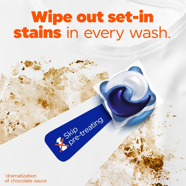 Alt view image 4 of 5 - Tide PODS Laundry Detergent, Oxi Boost Power with Stain Remover and Oxi Power, 45 Count