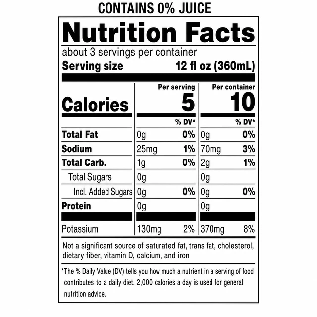 Alt view image 3 of 6 - 12-Pack Clear American Black Cherry Flavored Sparkling Water, 33.8 fl oz Bottles