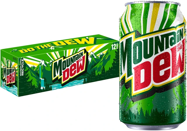 Main image of Mountain Dew Original Soda 12 fl oz 12 Count