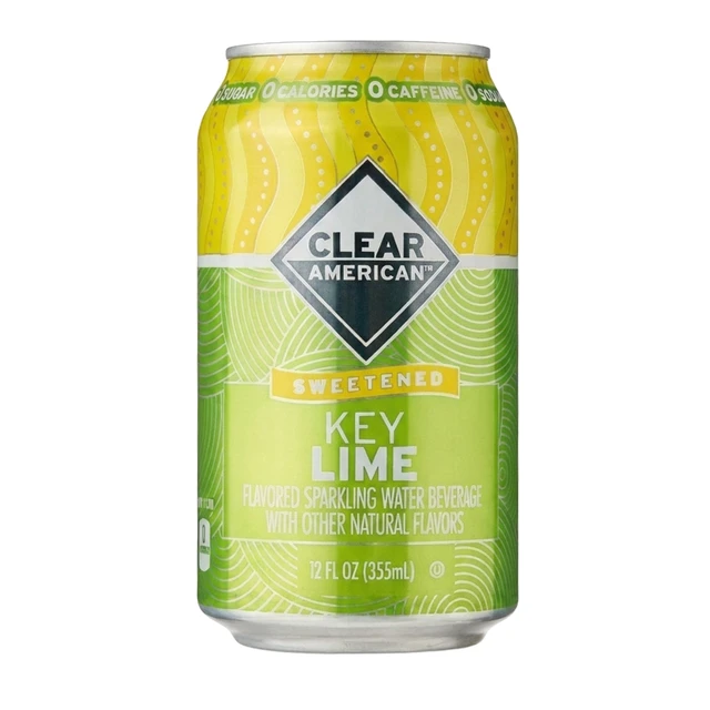 Alt view image 2 of 6 - Clear American Key Lime Sparkling Water, 12 fl oz, 12 Count