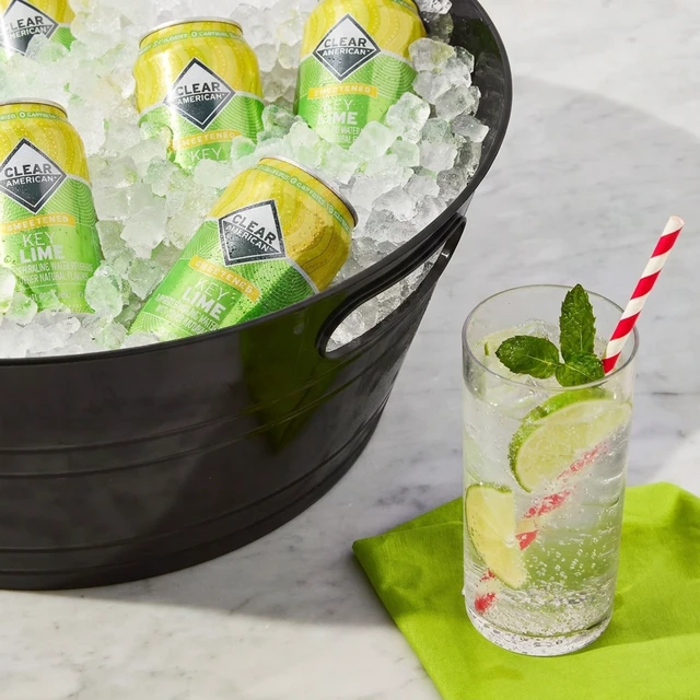 Alt view image 5 of 6 - Clear American Key Lime Sparkling Water, 12 fl oz, 12 Count