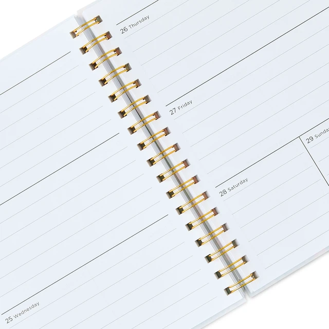 Alt view image 3 of 6 - Pen+Gear 15-Month Monthly/Weekly Planner, 6.75in x 9in, Multicolor Floral, April 2026-June 2027
