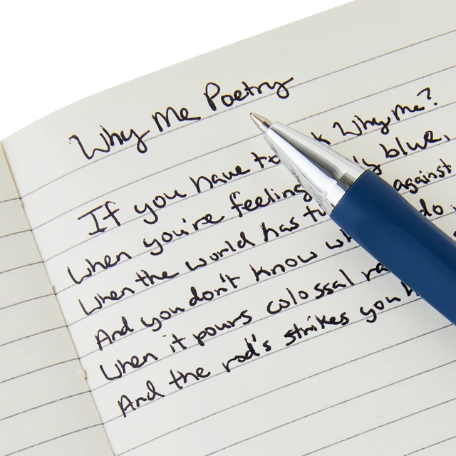 Alt view image 6 of 6 - Pen+Gear Simulated Leather Journal, 3.5 x 5.5 in, 192 Ruled Pages, Black