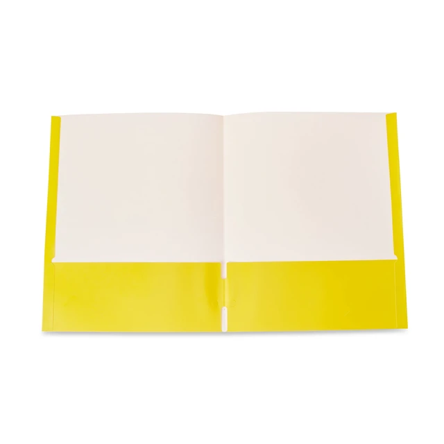 Alt view image 6 of 7 - Pen+Gear Two Pocket Paper Portfolios, 50 Count, Assorted Colors, 11.80in x 9.80in