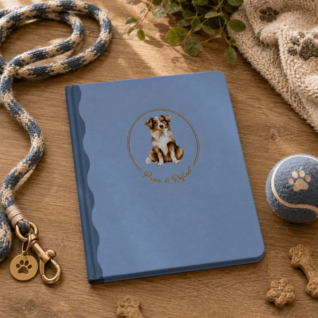 Alt view image 3 of 5 - Ecokind Dog Casebound Journal, 8.25 x 6 in, 100 Sheets, with Ribbon Bookmark