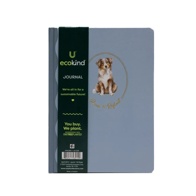 Alt view image 5 of 5 - Ecokind Dog Casebound Journal, 8.25 x 6 in, 100 Sheets, with Ribbon Bookmark