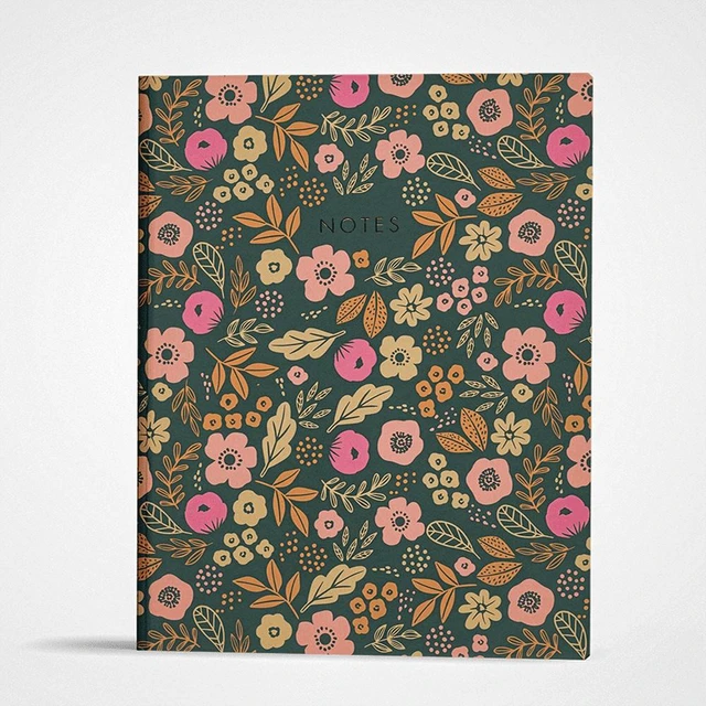 Main image of Class Act Stationery College Ruled Large Journal, 8x10", Floral