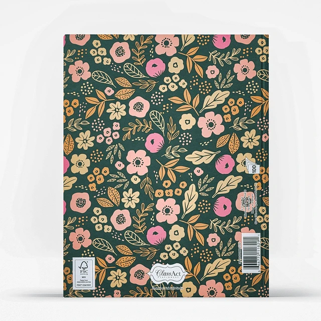 Alt view image 2 of 6 - Class Act Stationery College Ruled Large Journal, 8x10", Floral