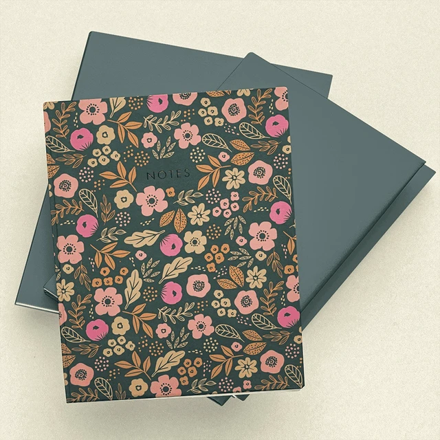 Alt view image 4 of 6 - Class Act Stationery College Ruled Large Journal, 8x10", Floral