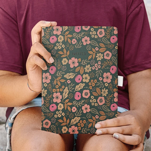 Alt view image 3 of 6 - Class Act Stationery College Ruled Large Journal, 8x10", Floral