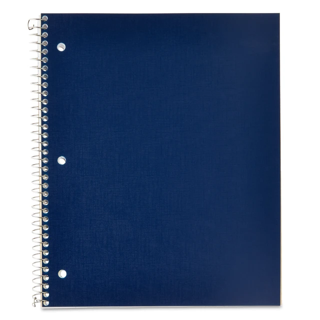 Alt view image 2 of 6 - Pen+Gear (2 Pack) College Ruled 1-Subject Poly Notebook, Blue Sapphire, 9in x 11in, 100 Sheets