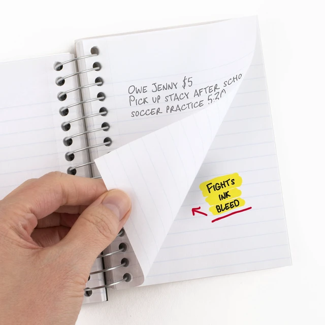 Alt view image 4 of 6 - 5 Pack Five Star Fat Lil' Spiral Notebook, College Ruled, 200 Sheets, Poly, 3.5"x5.5", Tidewater Blue