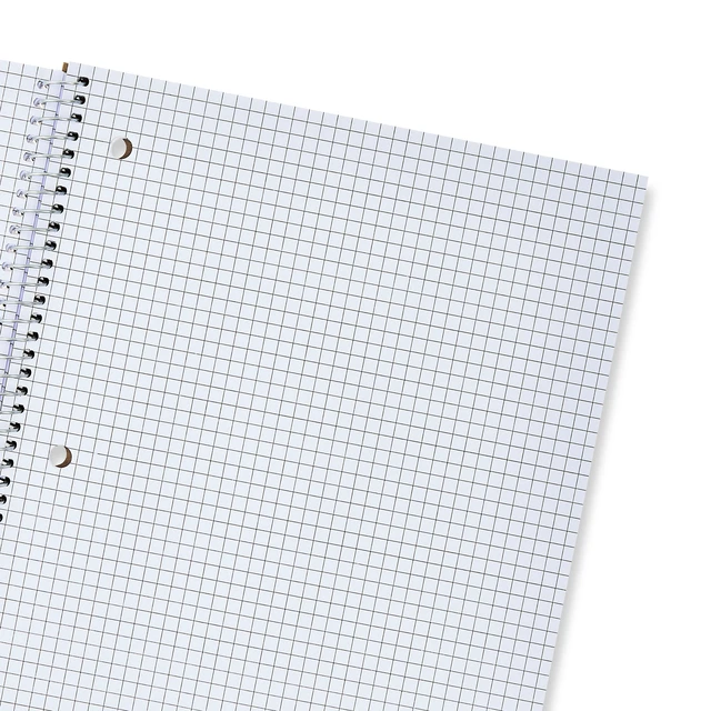 Alt view image 6 of 6 - Pen+Gear 1-Subject Grid Ruled Notebook, Poly Cover, 80 Sheets, 8.5x10.5in, 4 Pack