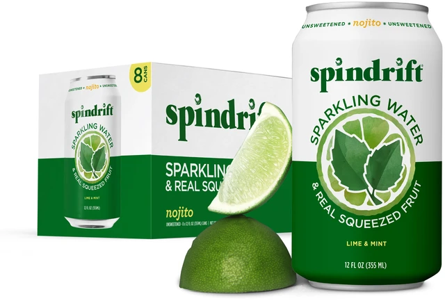 Main image of Spindrift Sparkling Water Nojito, Lime and Mint, No Sugar Added