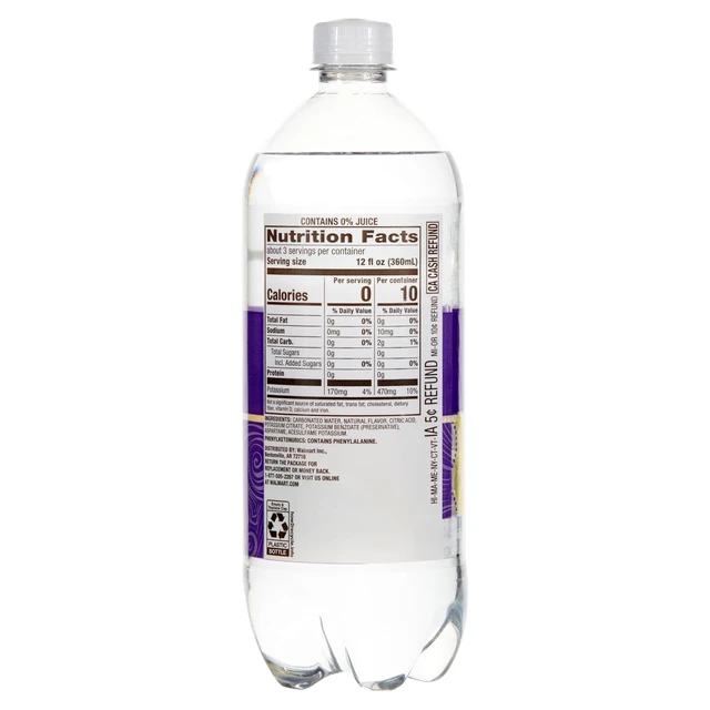 Alt view image 2 of 6 - 12 Pack Clear American Blackberry Lemonade Sparkling Water, 1Liter