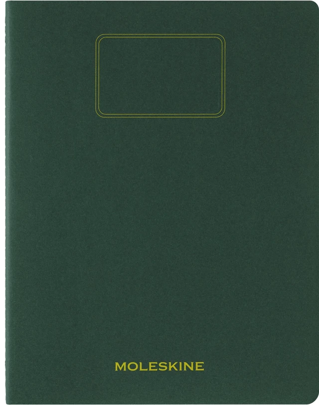 Main image of Moleskine Student Cahier Journal, Soft Cover, Ruled, XXL (8.5" x 11"), Myrtle Green