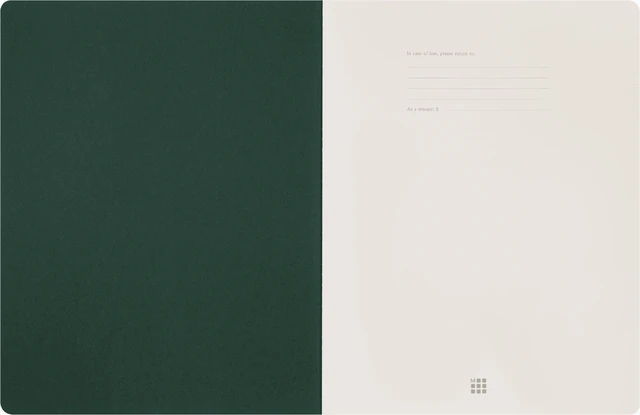 Alt view image 6 of 6 - Moleskine Student Cahier Journal, Soft Cover, Ruled, XXL (8.5" x 11"), Myrtle Green