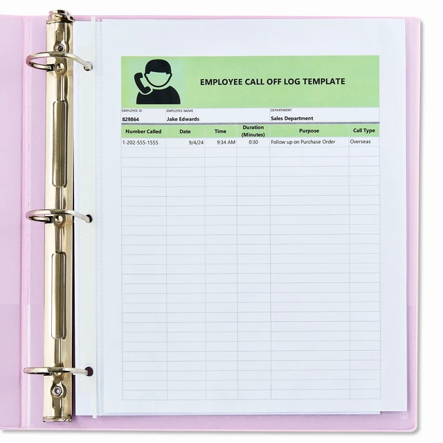 Alt view image 3 of 6 - Pen+Gear Standard Sheet Protectors, Letter Size, 8.5 x 11 Inches, 100 Count