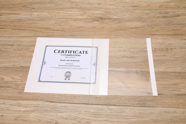 Alt view image 5 of 6 - Pen+Gear Self-Adhesive Sheets 9.25"x12" Letter Size Clear 10 Sheets