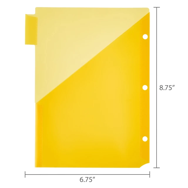 Alt view image 4 of 6 - Pen+Gear 38-Piece Mini-Binder Accessory Pack, Zipper Pouch, Tab Dividers and Note Sheets