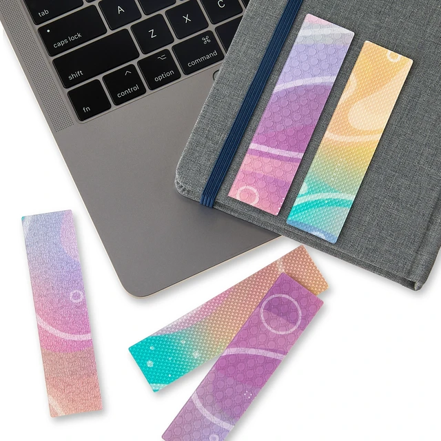 Alt view image 3 of 6 - Pen+Gear 12-Pack Adaptive Calming Textured Stickers, Colorful Patterns for Sensory Support