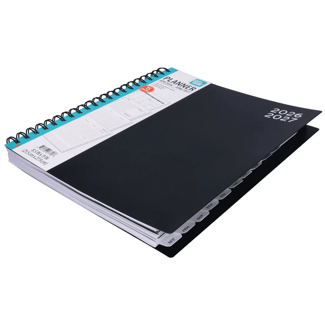 Alt view image 4 of 4 - Pen+Gear 15-Month Weekly Planner, 8.5in x 11in, Black, April 2026-June 2027