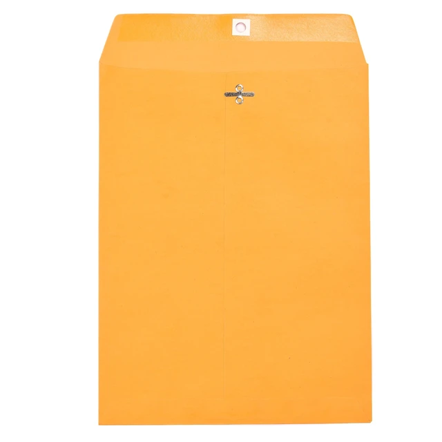 Alt view image 3 of 7 - Pen+Gear Kraft Clasp Envelopes, 9in x 12in, 25 Count