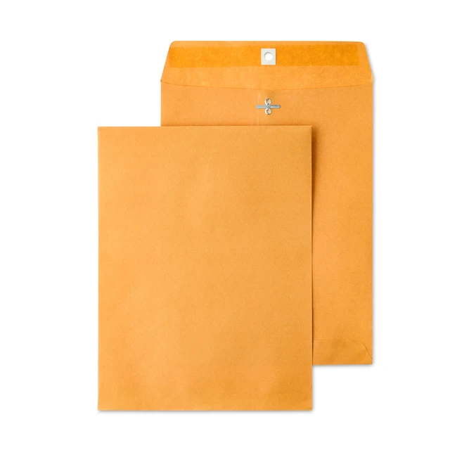 Alt view image 5 of 7 - Pen+Gear Kraft Clasp Envelopes, 9in x 12in, 25 Count