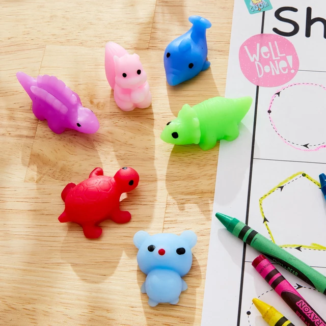 Alt view image 6 of 6 - Pen+Gear Sensory Squishy Toys, Cute Squishies Fidget Toys