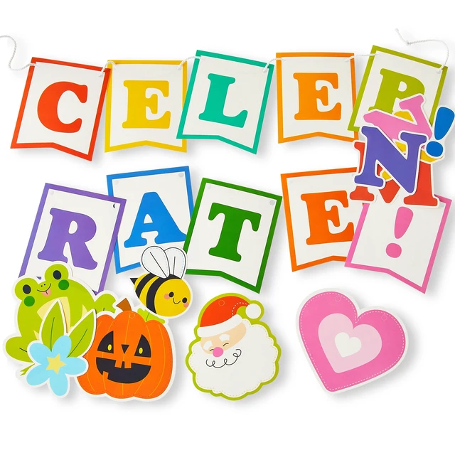 Alt view image 3 of 6 - Pen+Gear Holiday Bulletin Board Decoration Kit, 135 Pieces