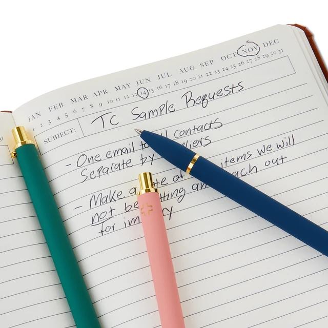 Alt view image 4 of 5 - Pen+Gear Retractable Gel Pens, Medium Point, 0.7mm, Black Ink, 5 Count