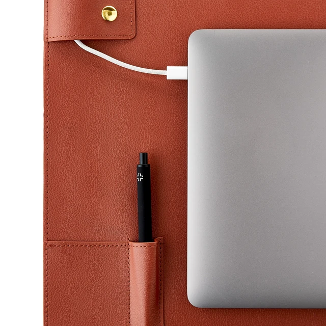 Alt view image 6 of 6 - Pen+Gear Simulated Leather Desk Mat, 25.86in x 14.96in